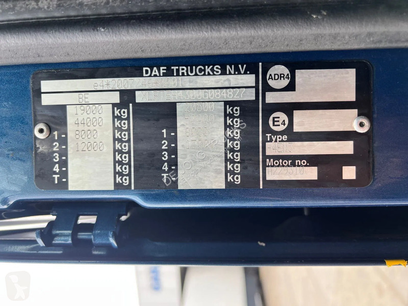 Tahač DAF 106460 SC / Manual Gearbox / 2x Big...