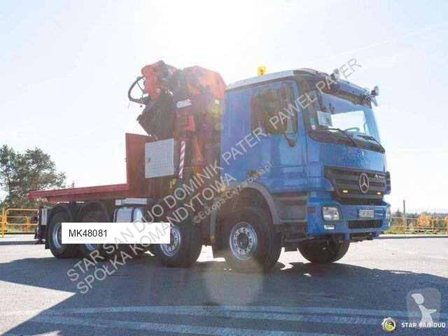 Влекач Mercedes 4148 8x4 PALFINGER PK 74002 Crane