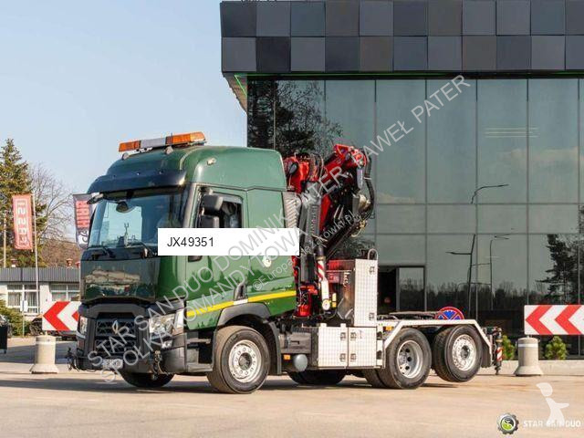 Влекач Renault T440 6x2 Fassi...
