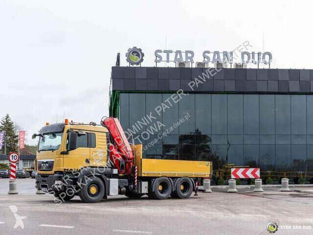 Влекач MAN TGS 26.440 6x4 FASSI F310CXP Crane...