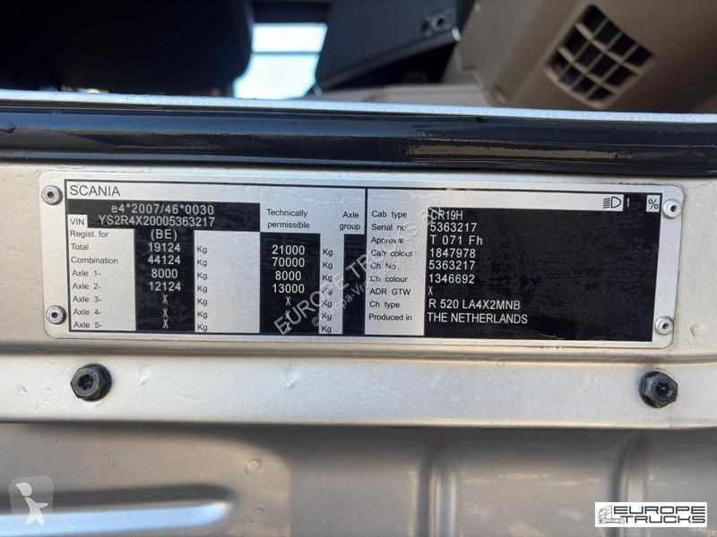جرار Scania 520 Full Air - V8 - etarder - Top...