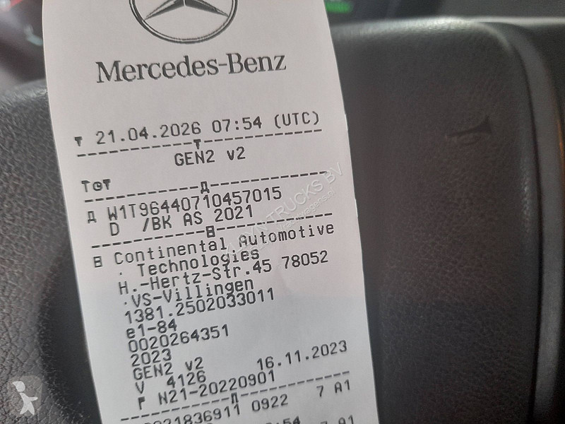جرار Mercedes ACTROS 1843 AS 4X4 ALLRAD PTO+HYDR.