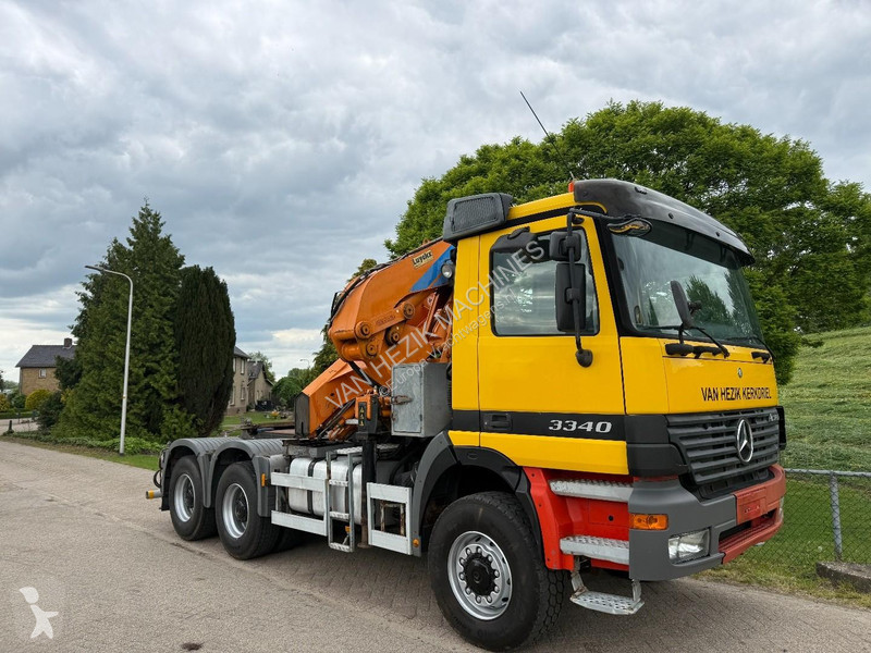 جرار Mercedes ACTROS 6x6 Leaf-sprung manual...