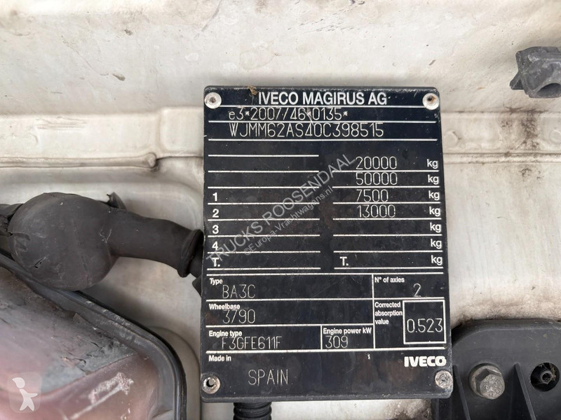 Iveco 420 + HYDRAULIC + EURO 6 + MOT 15-10-2026...