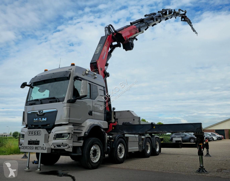 Trattore Stradale MAN 37/510 8x4 FASSI 115tm...