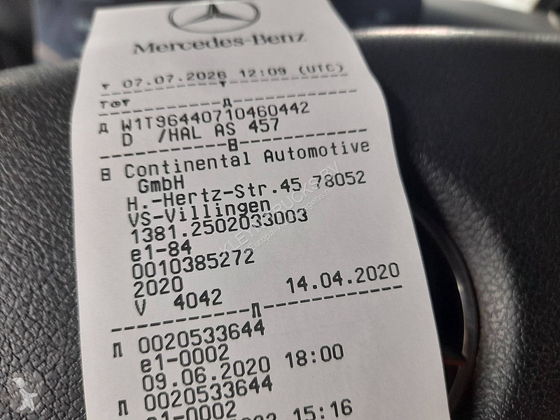 Влекач Mercedes ACTROS 2043 AS steel suspension