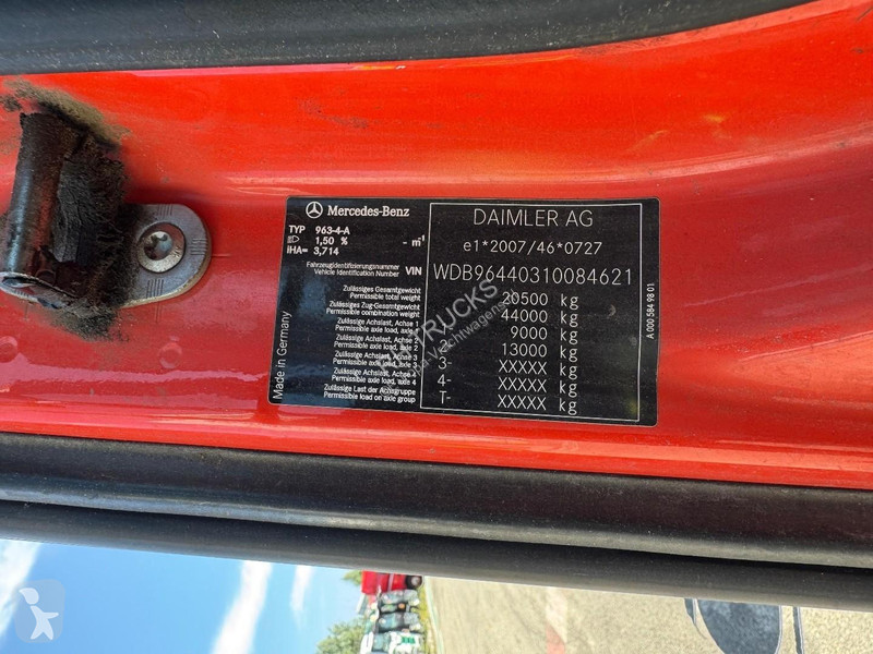 جرار Mercedes 2143 4X4 * ENGINE DEFECT* EURO 6