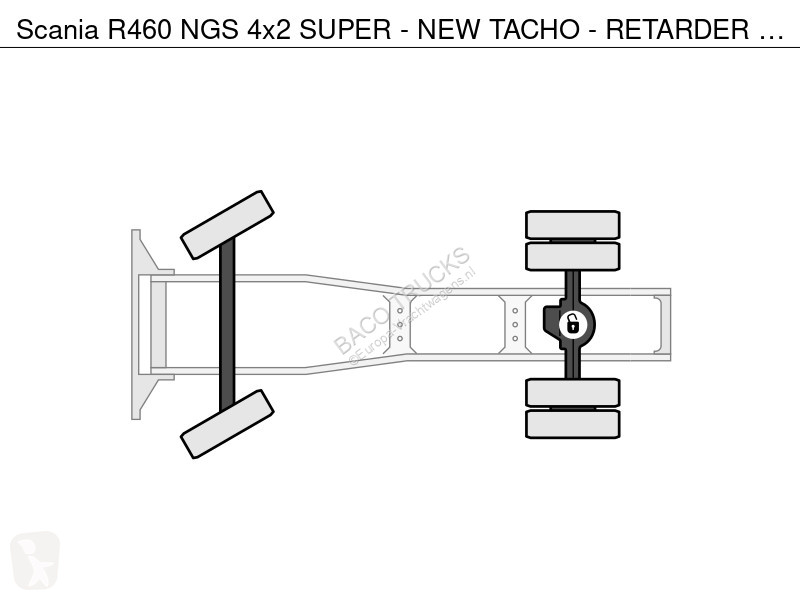 Nyergesvontató Scania R460 NGS 4x2 SUPER - NEW...