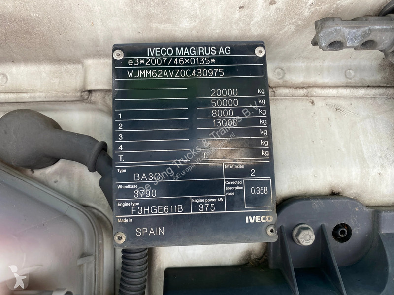 Tahač Iveco 510 / Retarder / Hydraulic / Full...