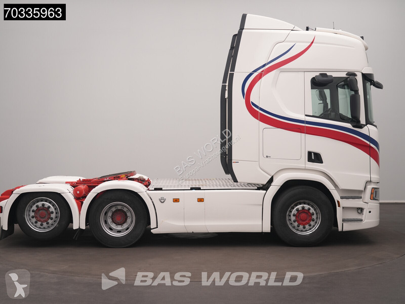 Scania R 590 6X2 V8 Retarder iftachse Full-Air...