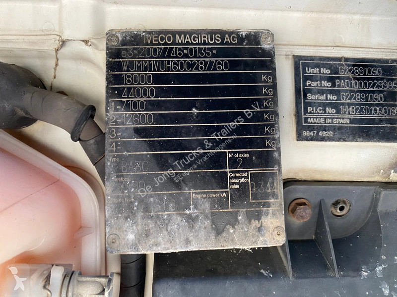 Iveco 500 / Hydraulic / Automatic / Euro 6...
