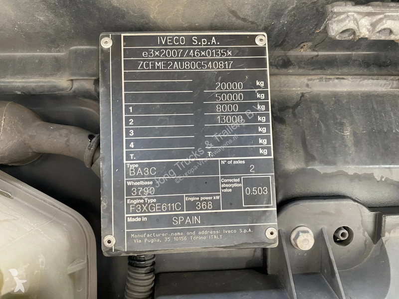 Iveco 500 / Automatic / 2x Tank tractor unit