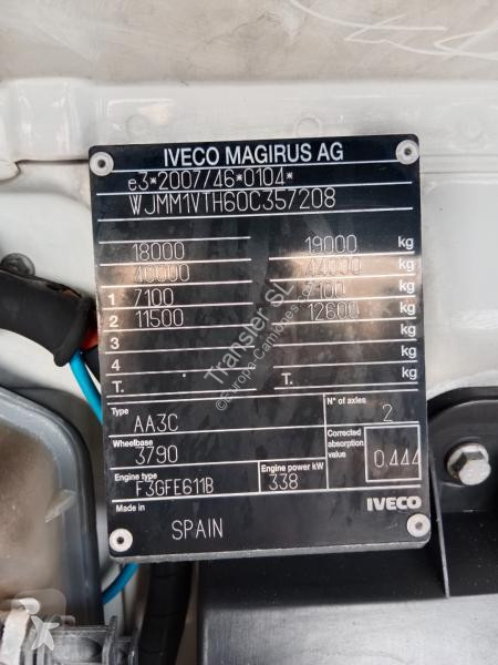 Cap tractor Iveco 460
