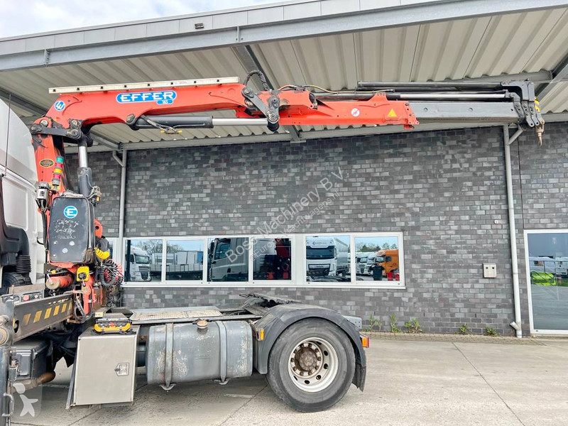 Traktor DAF 360 + Effer 165-11-48 - 13.30 Crane...
