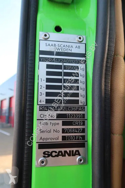 Tracteur Scania R-V8 R  MA - 1987 - Retarder -...
