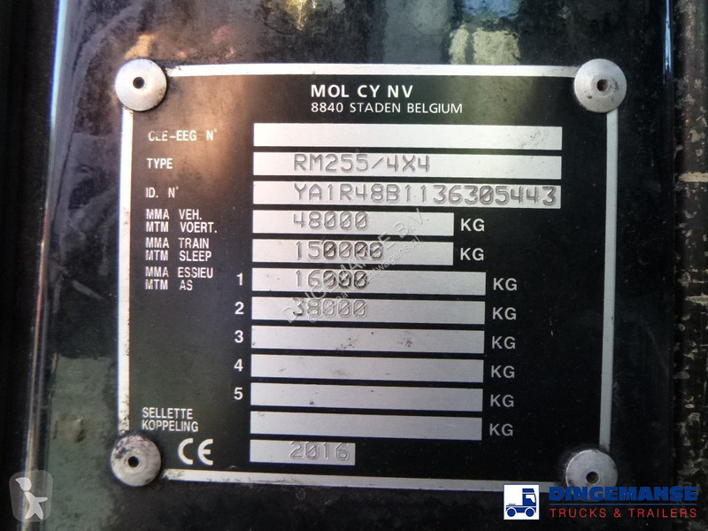 Traktor MOL RM 255 4X4 terminal drawbar tractor...