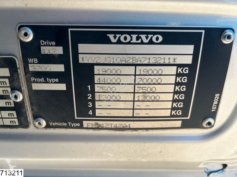 Traktor Volvo FMX 420 EURO 5, Manual, Hiab