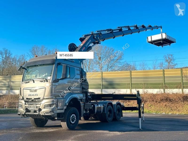 Traktor MAN TGS 26.520 6x6 Kran HIAB X-HIPRO...