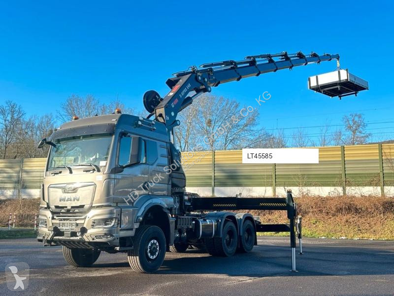 Traktor MAN TGS 26.520 6x6  Kran HIAB X-HIPRO...