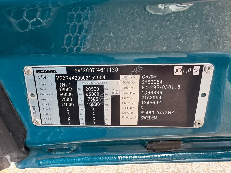 Trekker Scania 6X2 Midlift Hydraulic NL Truck -...