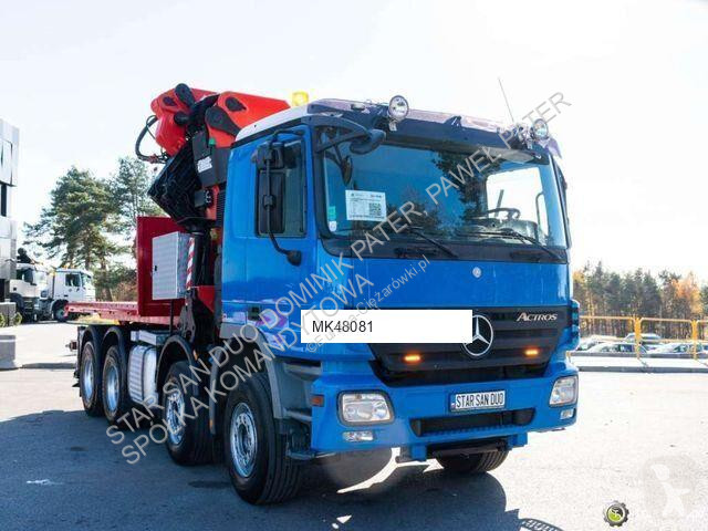 Влекач Mercedes 4148 8x4 PALFINGER PK 74002 Crane