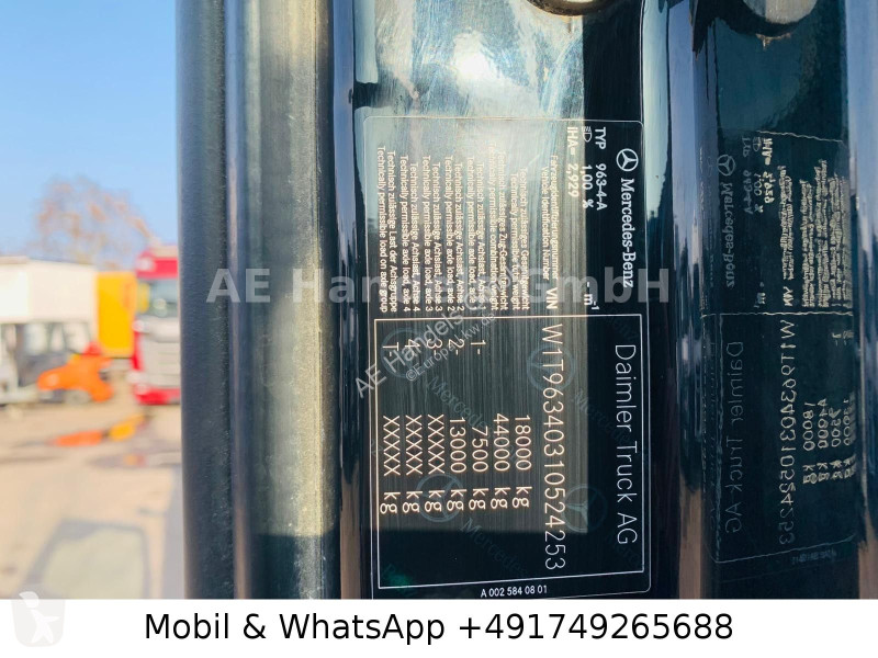 جرار Mercedes V 1851 SoloStar BL HAD 4x4...