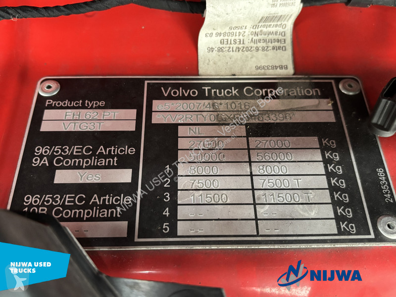 جرار Volvo 460 Aero 6x2/4 I-Save + I-Park