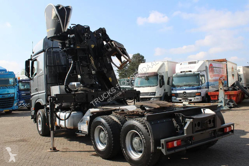 جرار Mercedes 2858 + PALFINGER Z15 (2022) + 6X4...