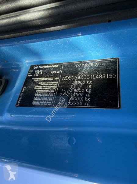 جرار Mercedes MP3 1855 LS V8 Megaspace