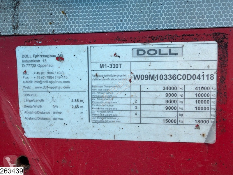 جرار Mercedes 3363 6x4, EURO 6, Retarder,...