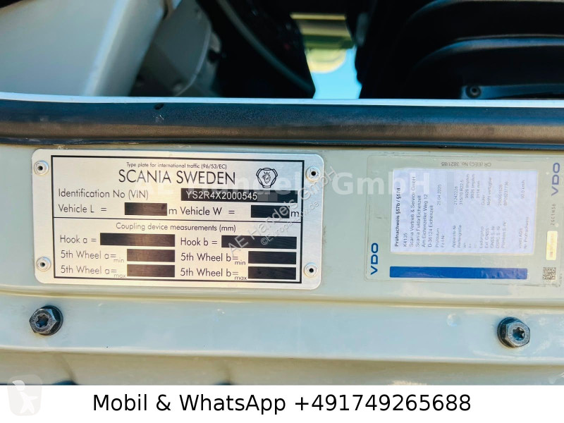 جرار Scania R580 V8 Topine  ADR...