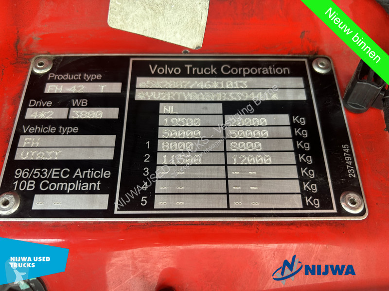 جرار Volvo FH 460 TC 4x2 Work Remote + PTO