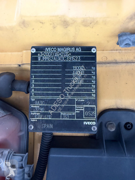 Cabeza tractora Iveco 480 AS, Retarder