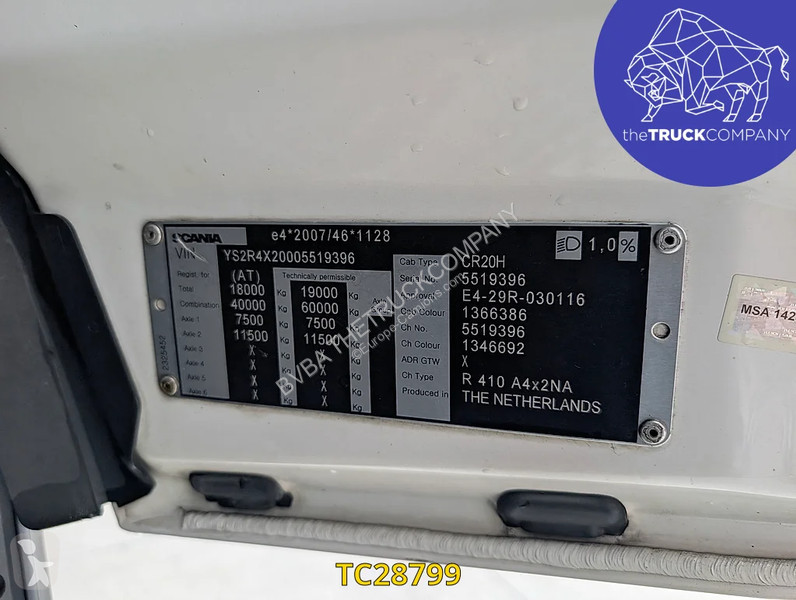 Cabeza tractora Scania 410