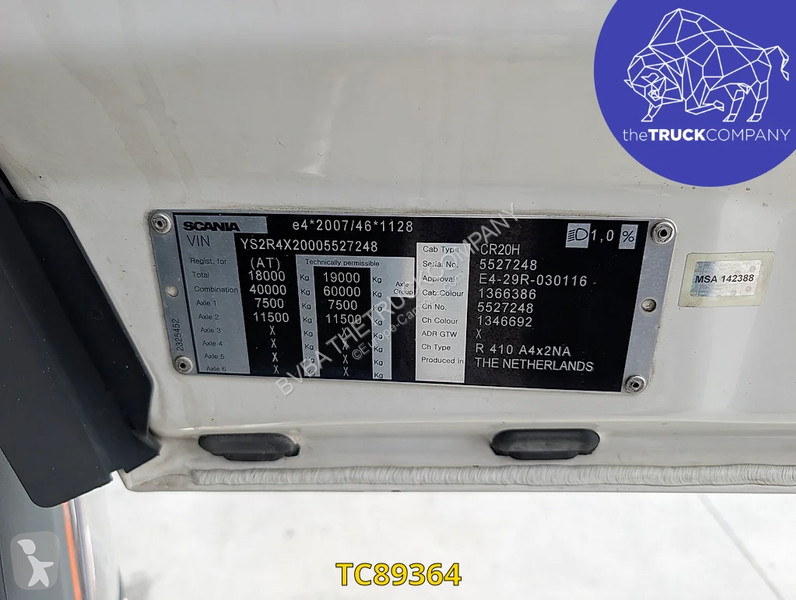 Cabeza tractora Scania 410