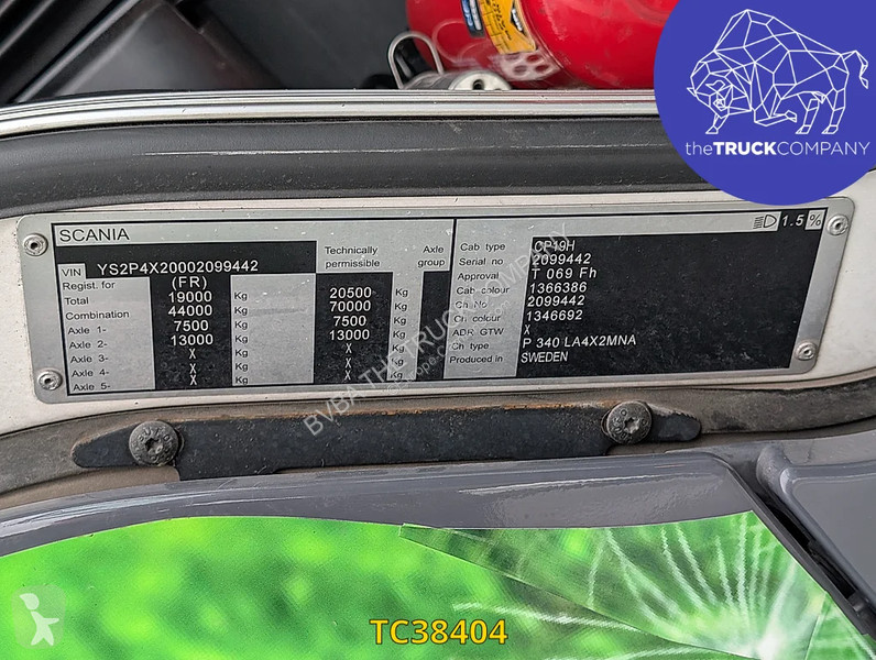 Cabeza tractora Scania 340