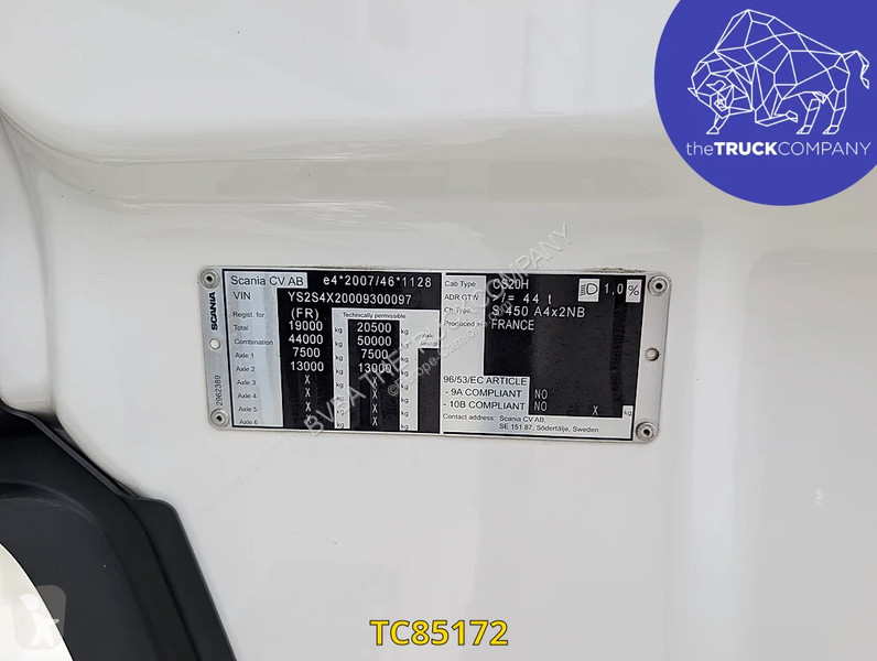 Cabeza tractora Scania 450