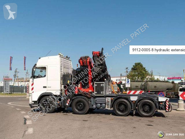 Cabeza tractora Volvo 8x4 Fassi F1300RA.2.28...