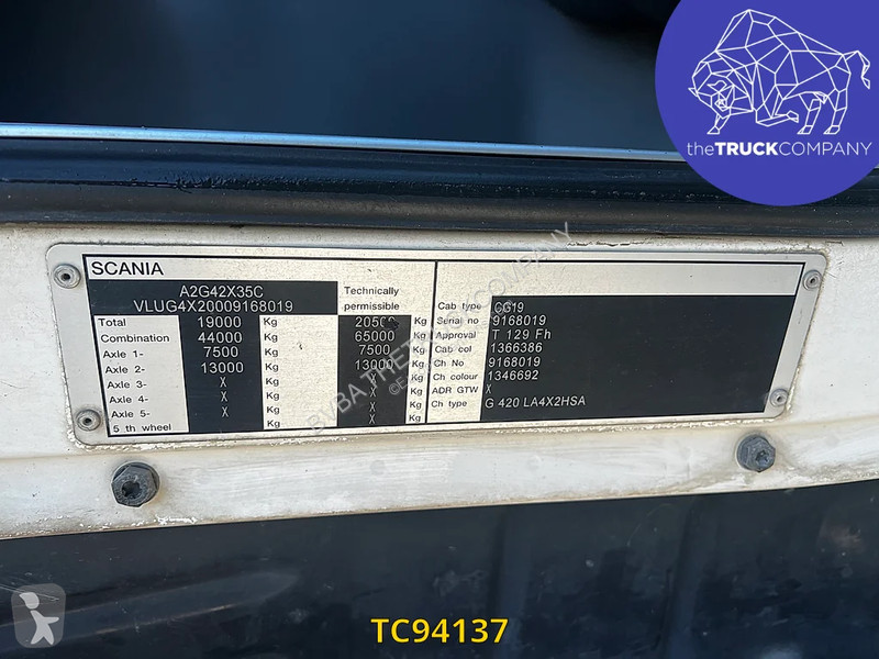 Scania 420 tractor unit