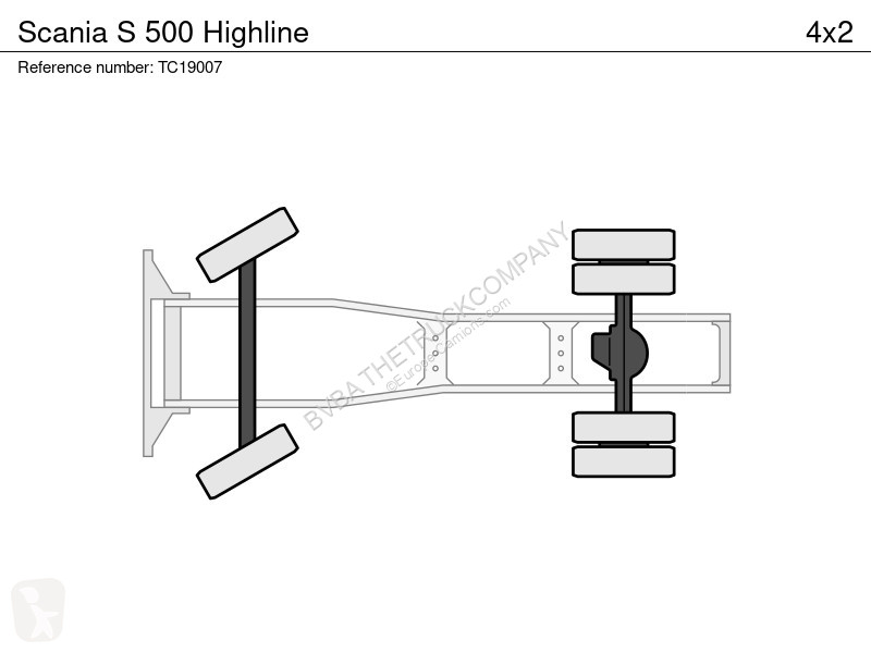 Scania 500 tractor unit