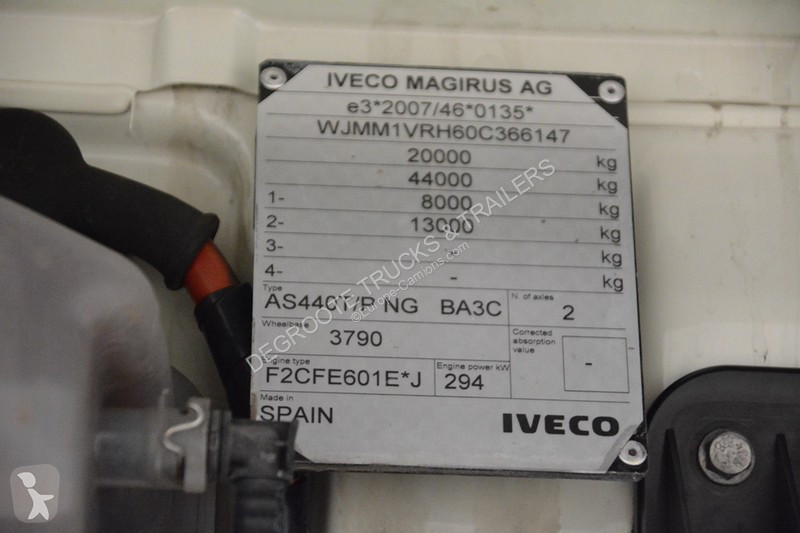 Tracteur Iveco AS440S40 LNG Natural Power