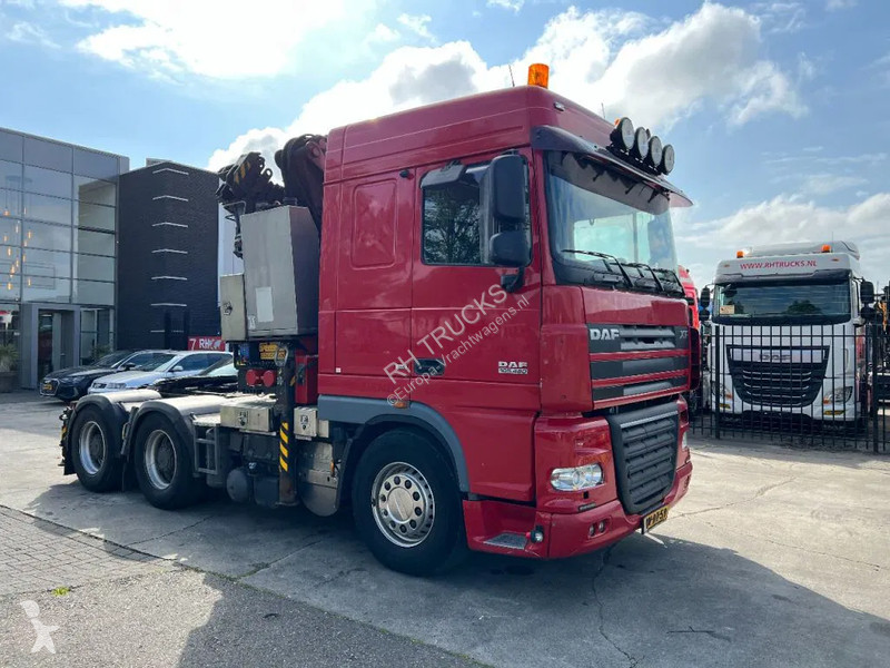 Tahač DAF 105460 6X4 EURO 5 + HMF 4220 K6 +...