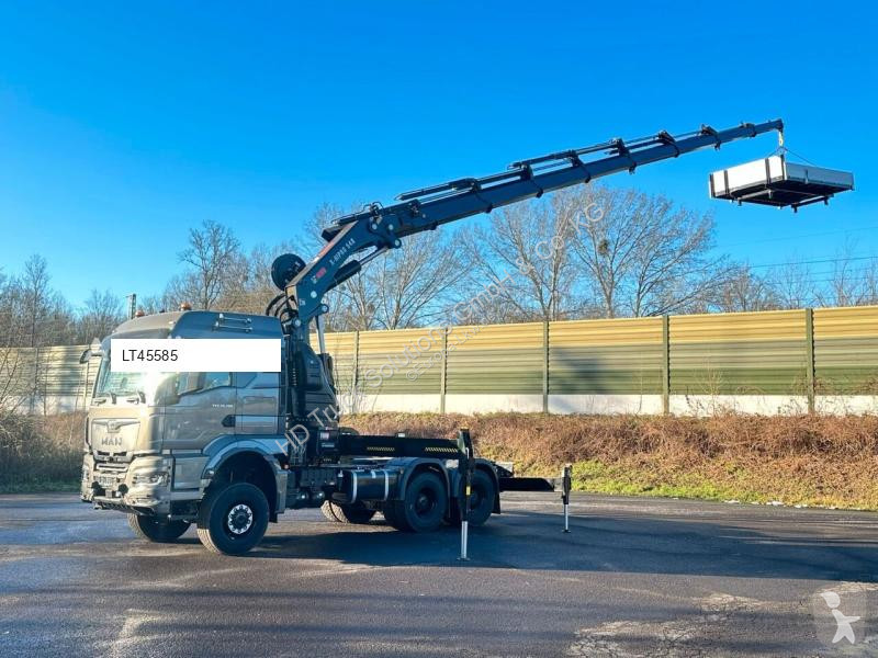 Traktor MAN TGS 26.520 6x6  Kran HIAB X-HIPRO...