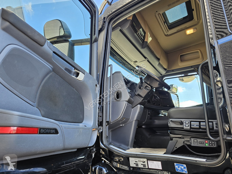 Traktor Scania 490 8x2 / HMF 85 T/M CANE +...