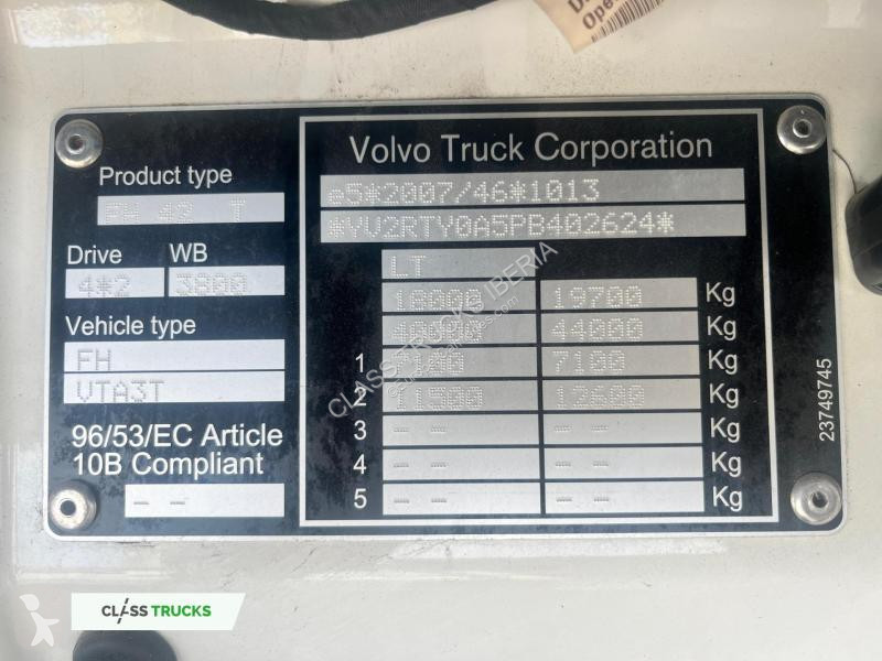 Traktor Volvo FH  Globetrotter XL Varios,...