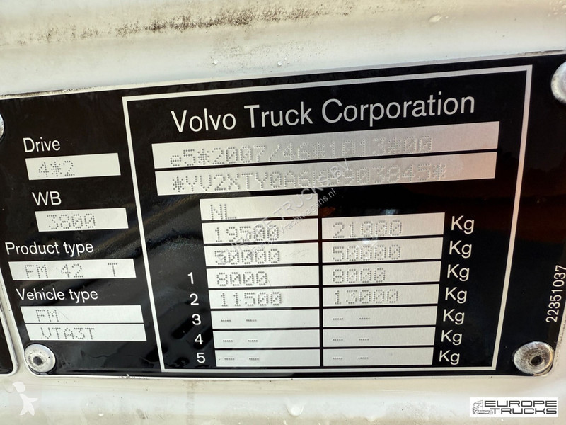 Traktor Volvo FM 460 Steel/Air - Beligan Truck...