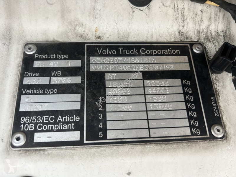 Traktor Volvo FH 500 EURO 6, I-Shift,...