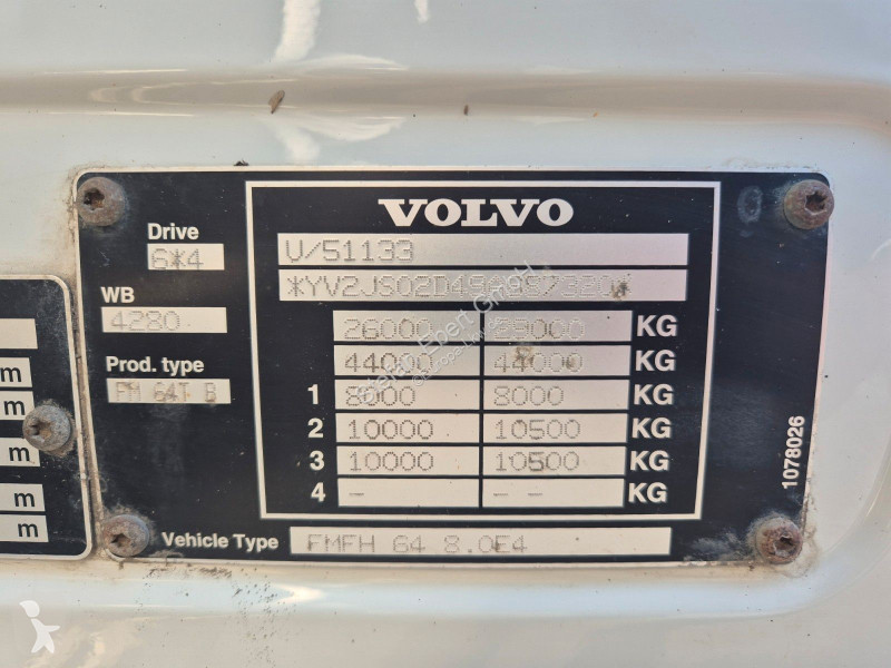 Trattore Stradale Volvo 440 6x4 Retarder Hydraulik