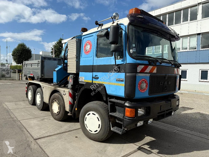 Traktor MAN 33.463 8X4 + 62 EFFER CRANE - 6X...