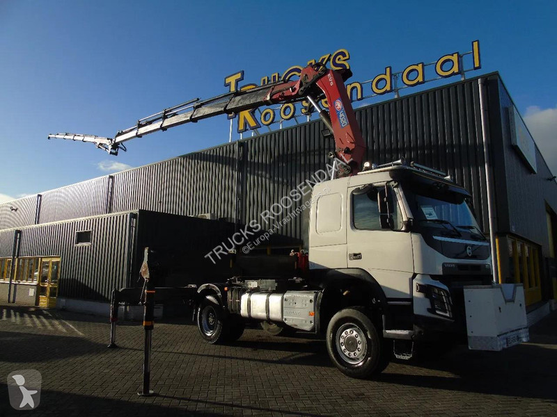 جرار Volvo 500 + 4x4 + HMF 4020 5x + JIB 4x 30...